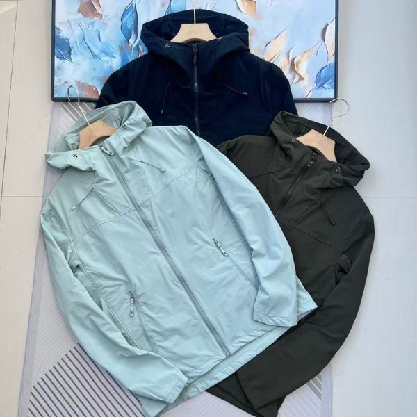 

Men's hooded jacket, unisex jacket, designer coat, embroidered trendy jacket, mountain windproof jacket, waterproof breathable coat, M3