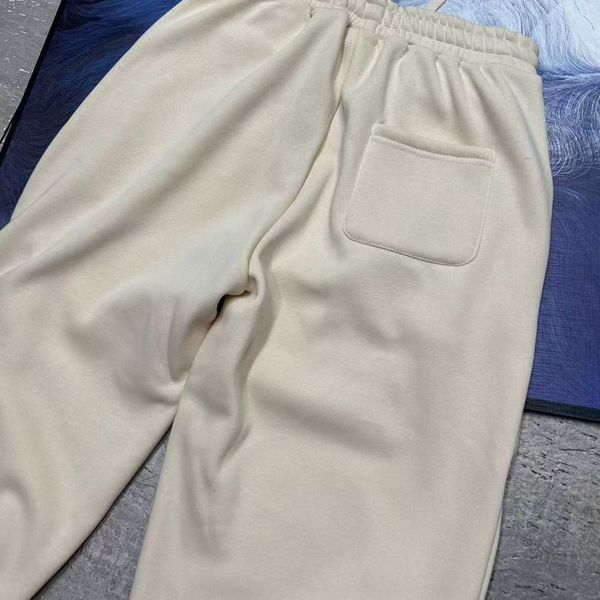 

Designer pants men's casual pants, jogging pants, wool sports pants, leggings, embroidered woven shirts, adjustable drawstring, M2