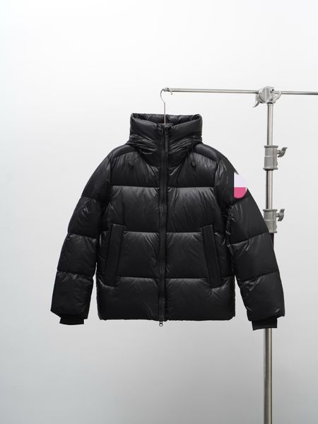 

Designer Men's and Women's Winter Down Jacket, 1:1 Classic Black and Red Label Fabric, Thick Warm Coat, Warm Coat, Windproof Down coat, A2