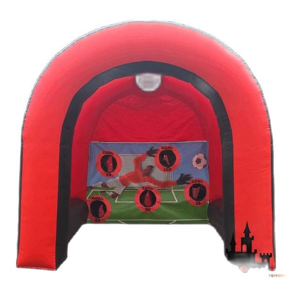 Wholesale Outdoor Carnival Sport Inflatable Football Shootout Game Soccer Goal Toss Penalty Kick For Kids And Adults