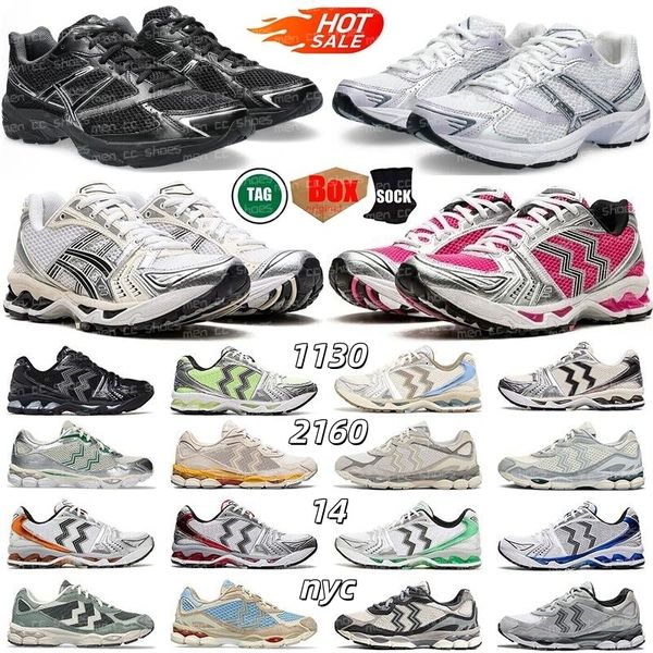 1130s 2160 14 nyc Designer shoes Men shoes Women Running Shoes Outdoor Sneakers Black White Sports Breathable Trainers Tennis Jogging Walking with box
