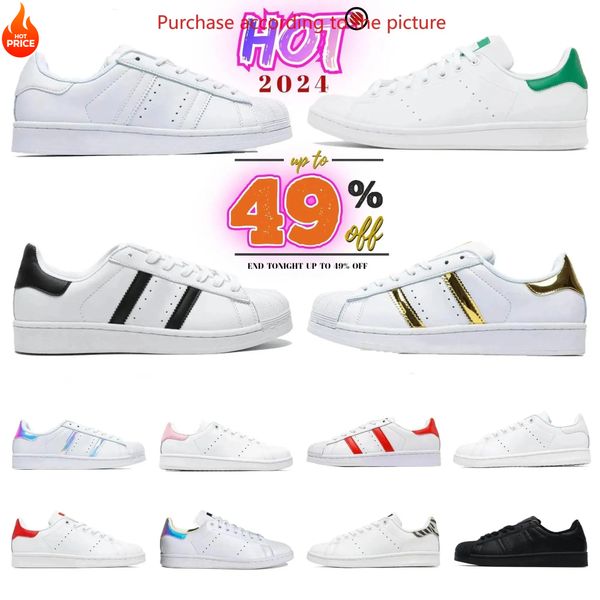 Step Up Your Style with Designer Vegan Stan Smith Casual Sneakers