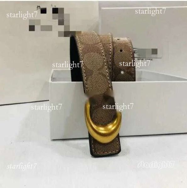 Belts Luxury Fashionable Designer Belts Men High Quality Canvas Male Real Leather Belt For Women C Buckle Lady Dress Strap Women Coac Belt For Jeans Popular 694