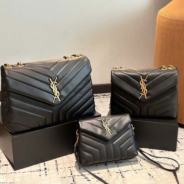 

Designer Bag Tote Bag Luxury Shoulder Bag Hot Stamping Silver Lock Head Pendant Cowhide Cross Body Handbag Mini Tote Multi-compartments Black Bag, Color13