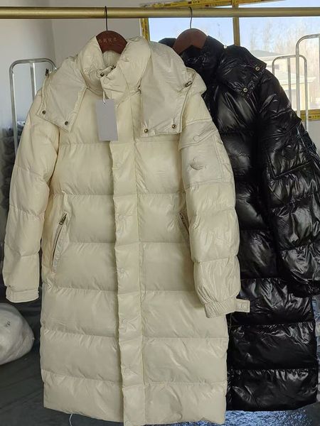 

new Designer womens jacket pufferjacke winter jackets designer Coat White puffer jacket duck down Long parkas hoody black label coat women fur parka warm clothes