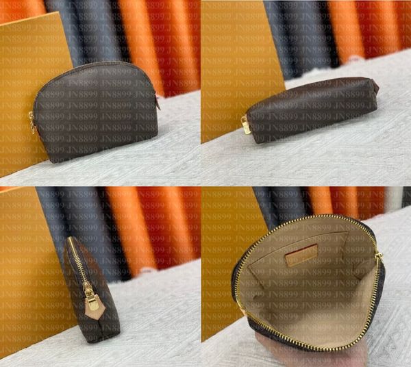 

Designer Bag Cosmetic Bags Make Up Bag Cosmetic Pouch Zippy Bags Luxury Cosmetic Makeup Cases Bag Women Leather Denim Bags Toiletry Case With Dust Bag 47515, #6 blue denim