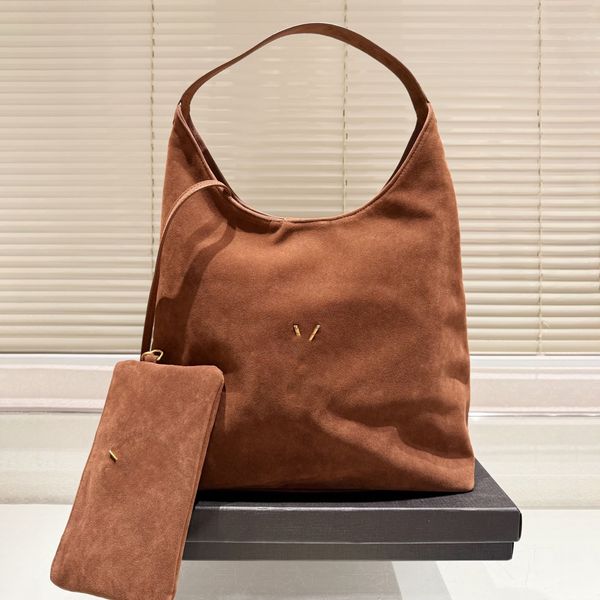 

Designer Handbag tote bag suede bag Luxury bag suede handbag nylon lining women winter new high quality shoulder women bag 03, @~9
