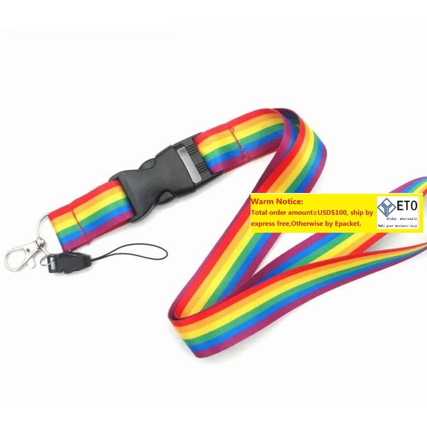 Cloth Lanyard Cell Phone Detachable Strap Necklace Key Chain String For Mobile Phones ID Card Holder Camera Width 2.5cm Custom Print Brand Logo LL