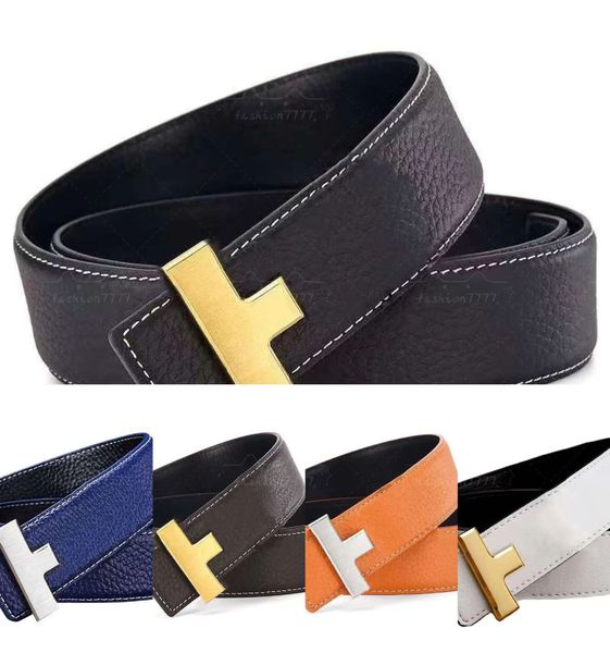 

Elegant Men's Leather Belt by Designer Packaged in an Exclusive Gift Box, Blue