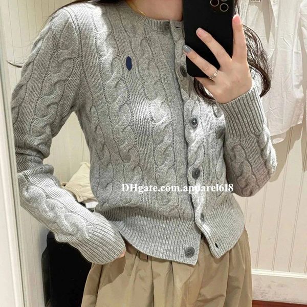 

designer sweater women jumper cardigan knitwear pullover sweaters classic vintage embroidery long sleeve twist knitted warm fall winter tops clothes0011, Color 19