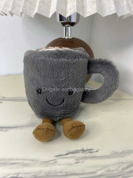 Movies & TV Plush toy Coffee Bean Cup Doll Gray Espresso