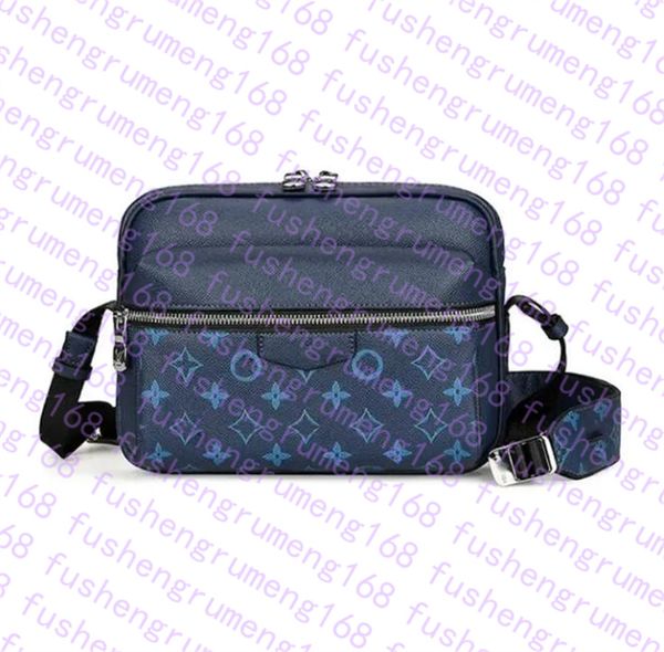 

Mens trio outdoor sports Messenger Shoulder bag Womens flap Luxury cross bodys Hobo tote Evening bag Designer Genuine leather, Multi-color