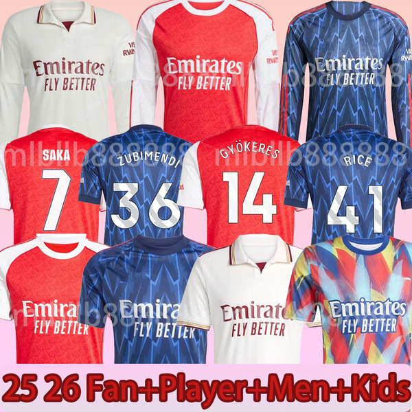 

25 26 SAKA Soccer Jerseys ODEGAARD RICE HAVERTZ NWANERI MARTINELLI Calafiori NKETIAH SALIBA TROSSARD JESUS Football Shirt Kids Child Training Kit uniform shirts, Orange