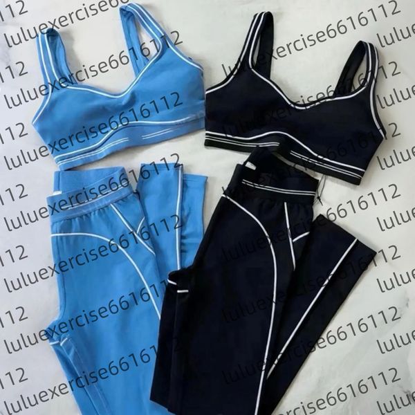 

Quality Women Yoga Suits And bra Sets Sports Heart Throb Legging+Shorts White Striped Workout Quick Drying women clothes bra Sets 89456, Bra red