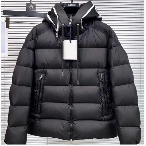

Men's Designer Jacket Winter Warm Windproof Down Jacket Shiny Matte Material Couple New Fashion Designer, Style-2
