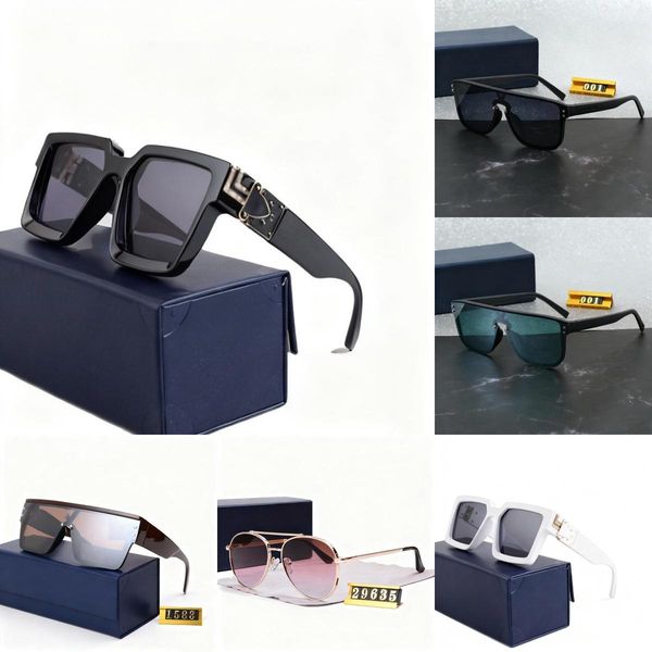 

Designer  for women men luxury  Black Gray Glasses Summer Travel Glasses Full Frame Flat mens Fashion Sun Glasses, Green