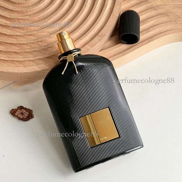 

Men Fragrance 100ml Orchid Perfume 3.4oz Man Eau De Parfum Long Lasting Smell Brand EDP Unisex Veet Black Perfumes Cologne Spray Body Mist High Quality Fast