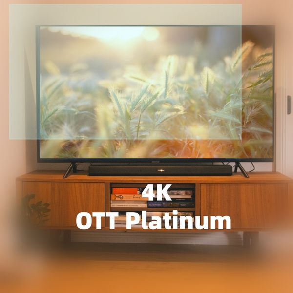 4K TV Ultra-Cear Protective Film OTT Platinum For Smart TV Android TV FHD HD TV Screen Firestick