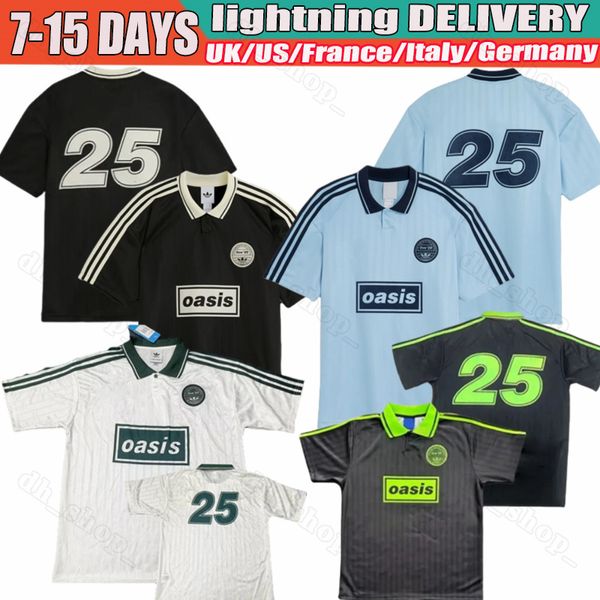 2025 Oasis Tour Jacquard Football Jersey Shirt 25 26 Fontaines Dc Home Away Shirt Third Bohemians BLACK GUINNESS Soccer Jerseys 135th Anniversary Oasiss Live 25