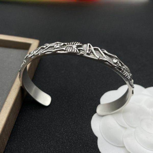 

Silver Bracelets Designer Skull Bracelets Fashion Subculture Bracelets Various Styles Vintage Jewelry Holiday Gifts