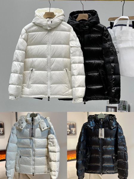 

Men's Designer Jacket Winter Warm Windproof Down Jacket Shiny Matte Material S-5XL Couple New Fashion Designer Canadian Parkas puffer jacket, Style108