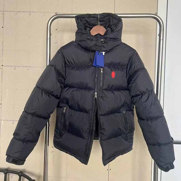 

ralphlauroncoat small horse classic men down cotton jacket chest pony badge winter designer down jacket mens outdoor, No.5