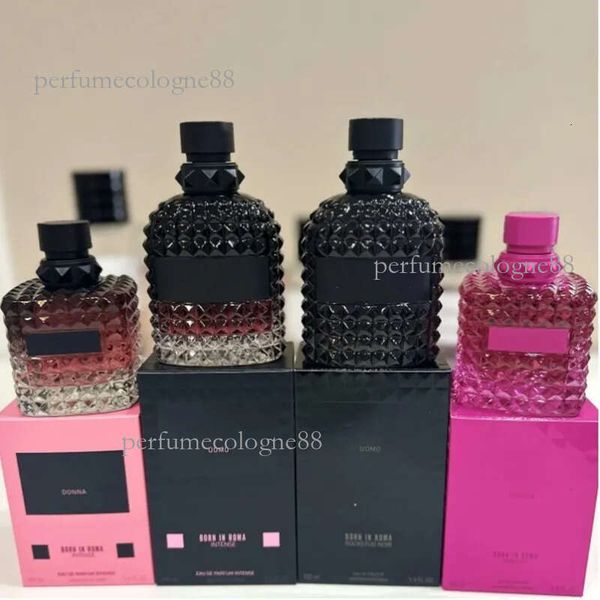 

perfume cologne designer fragrance Born In Roma Donna Women 3.4 oz 100ml Cologne Long lasting Floral Notes Green Stravaganza Men Perfume Spray NEW