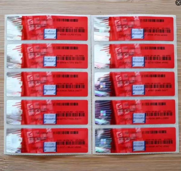 win10/11 pro professional key oem code sticker coa freeshipping