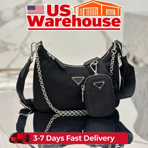 

Luxury Bags Designer Bags Nylon Bags 2005 Shoulder Bags Ladies Light Handbags High Quality Zipper Bags Tote Bags Wallets Fashion Designer hobo Crossbody Bags, #5