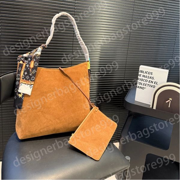 

Designer bags luxury bags high-quality handbags tote bags shoulder bags underarm bags suede large capacity fashionable and versatile., #6 29 cm