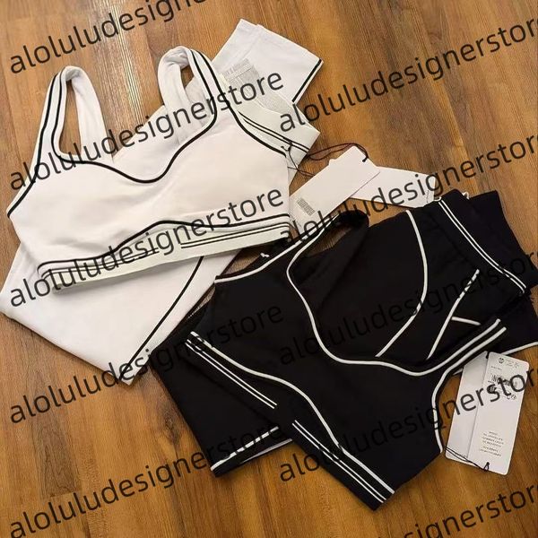 

Quality Women Yoga Suits And bra Sets Sports Heart Throb Legging Shorts White-Striped Workout Quick-Drying women clothes bra Sets 5146, Dark grey
