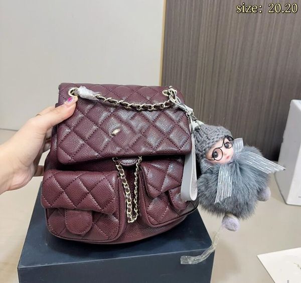 

ZOJ 929 Designer Luxury Women Brown Leather Excursion Small Book Backpack Bag, White