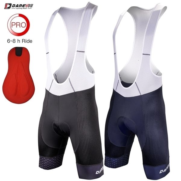 Cycling Bib Shorts DAREVIE Pro Team Sponge Pad Man 7cm Anti-slip Rubber Gripper Men 6 Hour Ride 230725