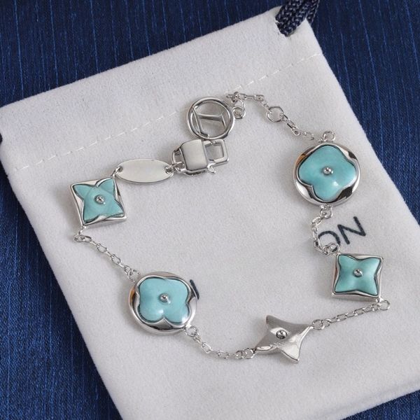

Luxury Mother of Pearl Bracelet Diamond Mother of Pearl Bracelet Exquisite Women's Designer Jewelry Holiday Gift