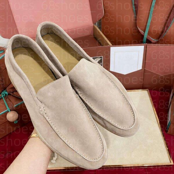 designer loafers womens shoes mens loafers designer shoes slippers mens women round toe mental sandals flats slip on charms