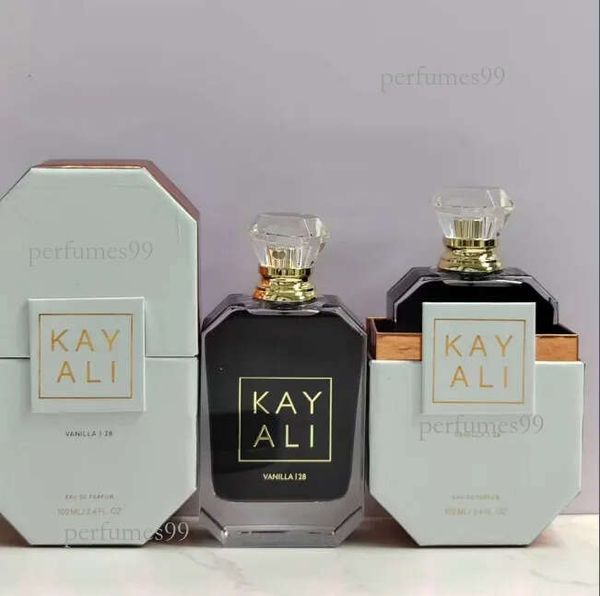 

Kayali Vanilla 28 Perfume 100ml Eau De Parfum Men Woman Fragrance 3.4oz Long Lasting Smell Designer Brand EDP Man Women Neutral Cologne Spray High Quality Fast