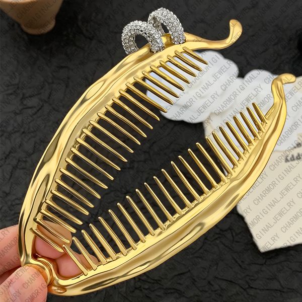 

chiaparelliHair Clips Designer Hair Clips Women Tooth Barrette Luxury Jewellery Designer Vintage French Chic Hair Premium