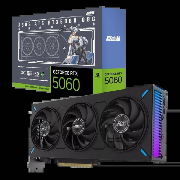 ASUS PRIME ATS RTX 5060 8G O8G NVIDIA GeForce RTX 5060 New Graphics Card