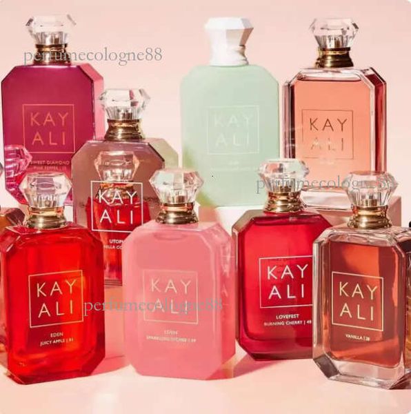 

perfume High quality Kayali Perfume 100ml Vanilla Eau De Parfum Men Woman Fragrance 3.4oz Long Lasting Smell Designer Brand EDP Man Women Neutral Cologne Spray