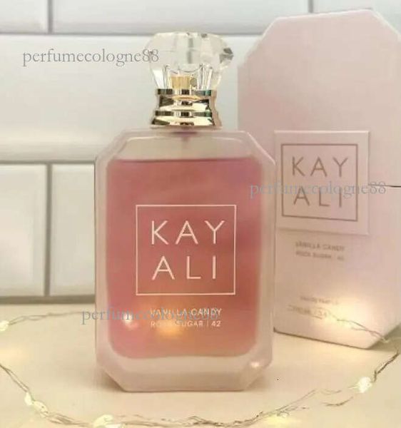 

perfume Kayali Perfume 100ml Yum Pistachio Gelato 33 Vanilla 28 Candy Rock Sugar 42 Eau De Parfum Men Woman Fragrance 3.4oz Long Lasting EDP Neutral Cologne Spr