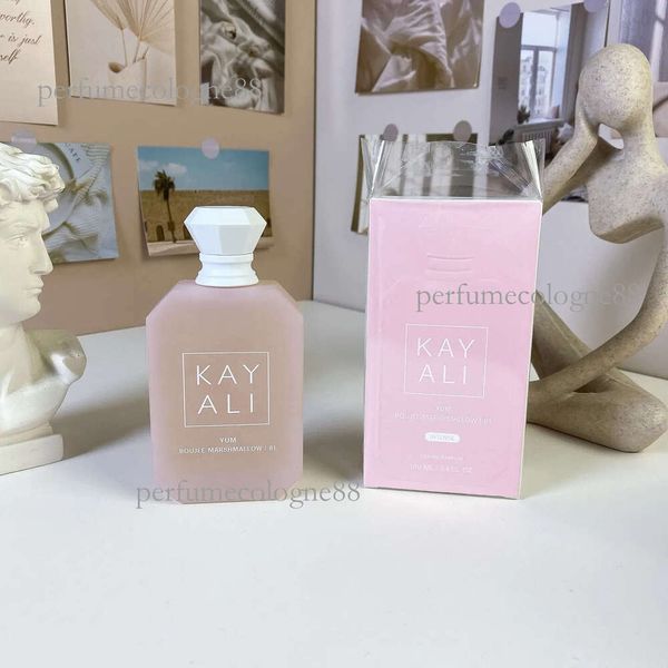

cologne Kayali Vanilla 28 Perfume Candy Rock Sugar 42 Marshmallow 81 Fragrance 100ml Long Lasting Smell EDP Men Women Neutral Parfum Cologne Spray 3.4oz High Q