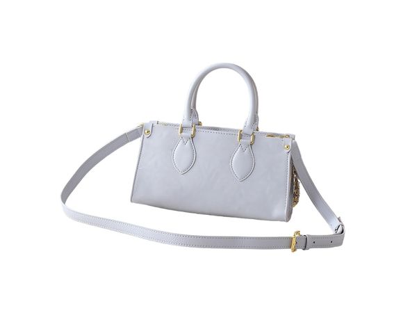 

Stylish Multi-functional Compact Purse Featuring Interior/Exterior Compartments, Cream