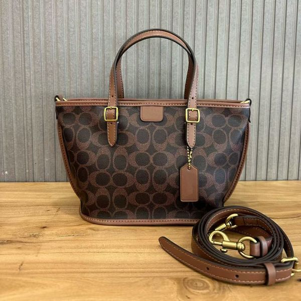 

Designer bag tote bag Luxury bag Handbag Crossbody Shoulder bag Women Canvas Genuine Leather Female Fashion Cross Body bag Flap Designer bags Black white Medium, @~2