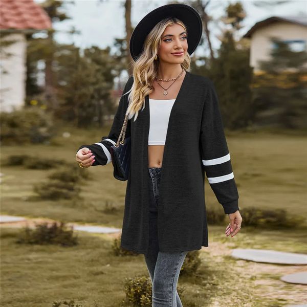 Womens sweaters Korean clothing Knitted cardigan womens clothing 241031