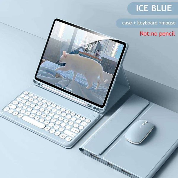 Covers For Keyboard Case for iPad 9th 10th 10.9 Generation Pro 12.9 11 Inch Air 5 4 2022 10.2 8th 7th Magic Funda