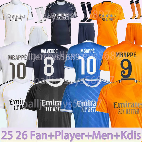 

25 26 camiseta madrids soccer jersey MBAPPE BELLINGHAM maillot kids football jersey madridsoccer jersey T -Shirt MODRIC VINI JR men football shirts Top quality 888, #fens 9