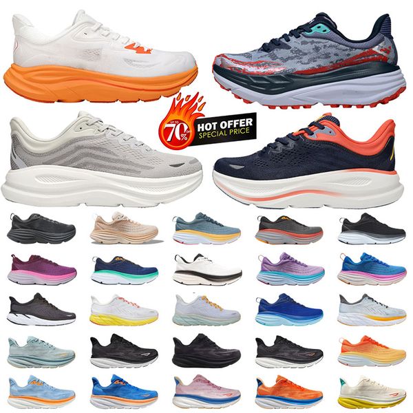 

bondi 8 clifton 9 clifton designer running shoes mens womens kawana white black blue pink yellow orange grey women outdoor sports trainers sneakers chaussures 36-45, Light tan
