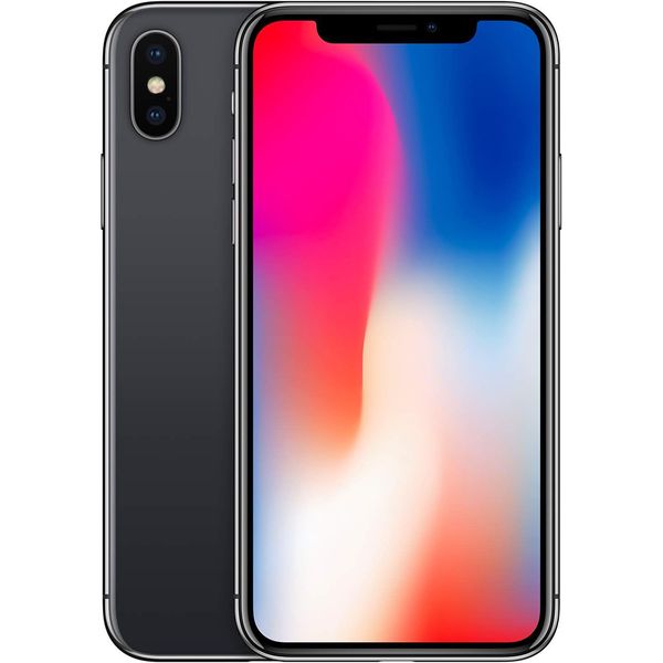 Apple iPhone X 64GB 256GB, Space Gray/Silver