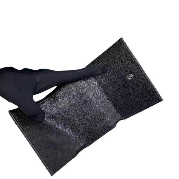 

Chic Multicolor Leather-Lined Mini Purse Perfect Companion for Everyday Use, Black