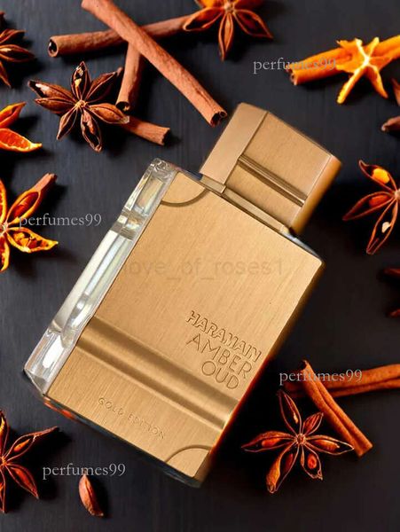 

cologne perfume designer fragrance Haramain Gold Edition Amber Oud - Long-lasting Perfume with Woody and Floral Notes Z250813 - Longlasting